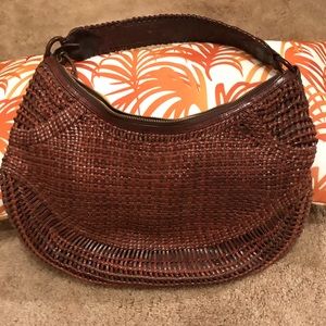Cole Haan shoulder bag in woven leather